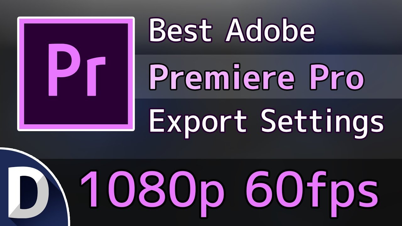 adobe premiere pro export presets